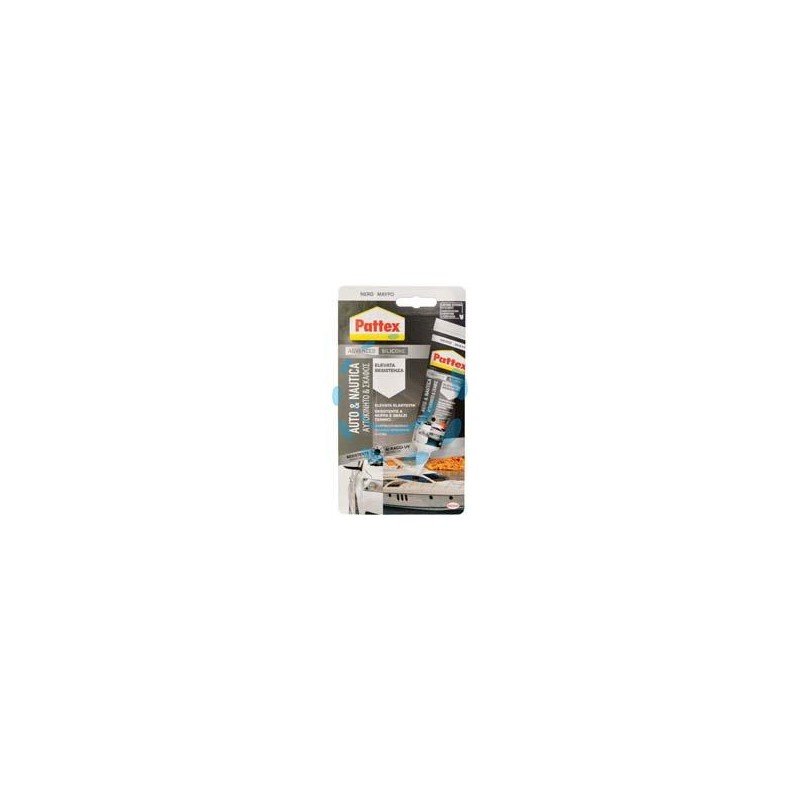 PATTEX SILICONE SISTA SILICON 5 NERO AUTONAUTICA - ml.60