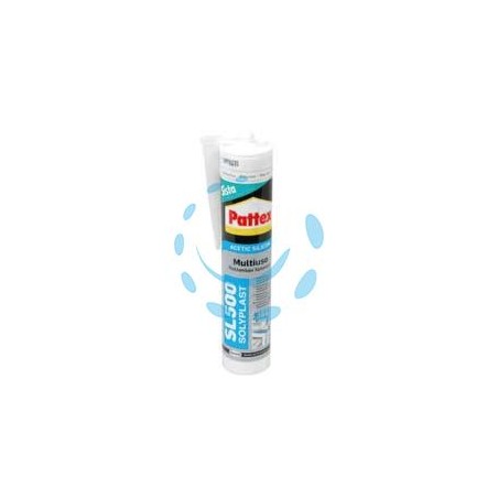 PATTEX SILICONE SISTA SL-500 ACETICO COLORATO - ml.300 marrone