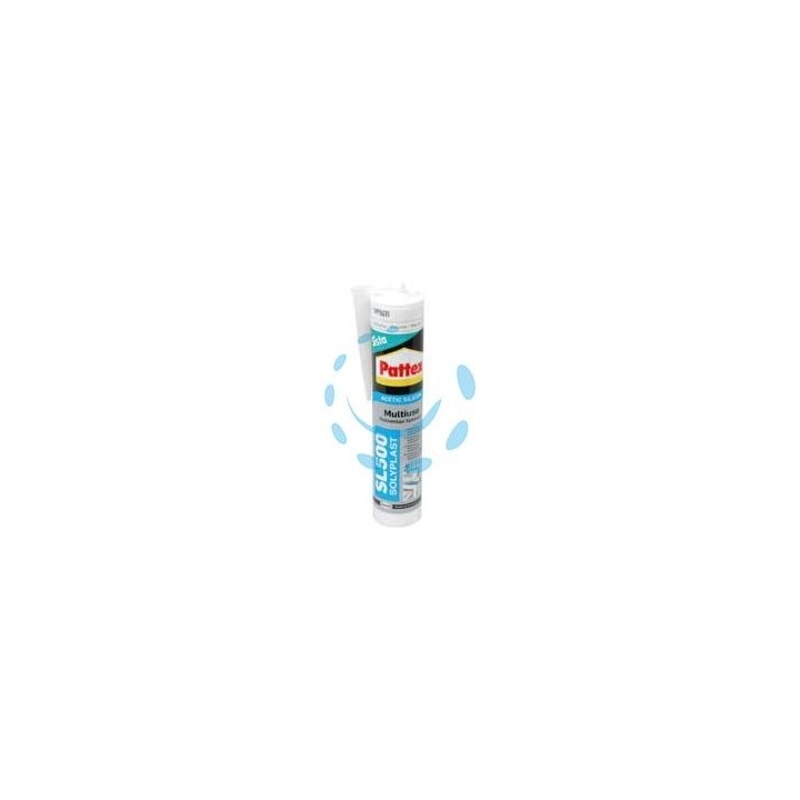 PATTEX SILICONE SISTA SL-500 ACETICO COLORATO - ml.300 avorio