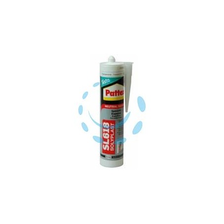 PATTEX SILICONE SISTA SL 618 SOLYPLAST PER SPECCHI - ml.300