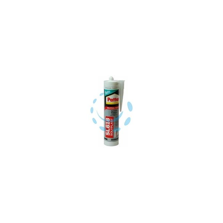 PATTEX SILICONE SISTA SL 618 SOLYPLAST PER SPECCHI - ml.300