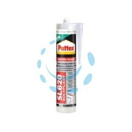 PATTEX SILICONE SISTA SL 620 NEUTRO TRASP. PER EDILIZIA E SERRAMENTI - ml.300