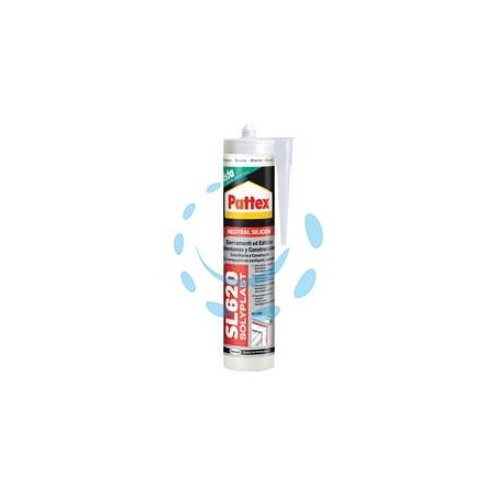 PATTEX SILICONE SISTA SL 620 NEUTRO TRASP. PER EDILIZIA E SERRAMENTI - ml.300