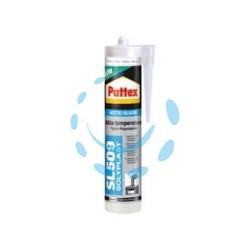 PATTEX SILICONE SISTA SL 509 ALTE TEMPERATURE COLORATO - ml.300 nero