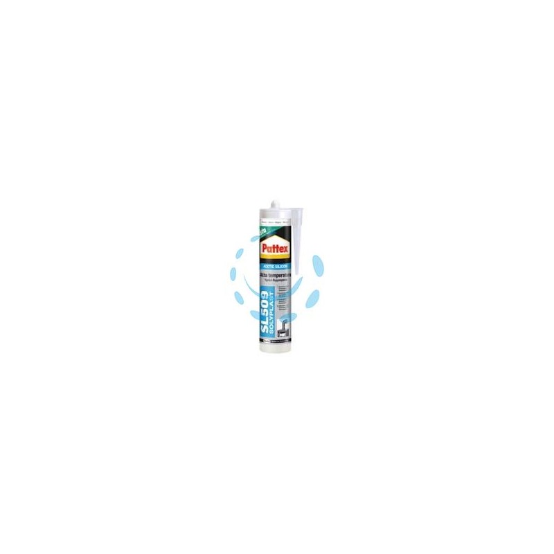 PATTEX SILICONE SISTA SL 509 ALTE TEMPERATURE COLORATO - ml.300 nero