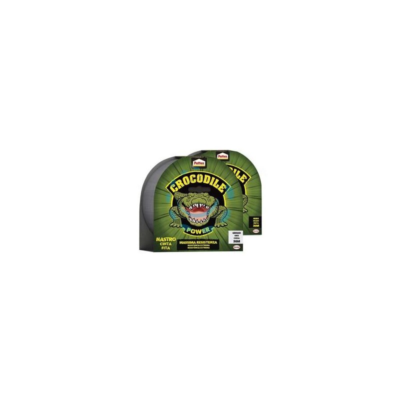 PATTEX CROCODILE NASTRO ADESIVO - mt.20 grigio