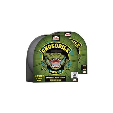 PATTEX CROCODILE NASTRO ADESIVO - mt.20 nero