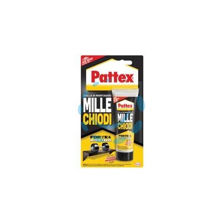 PATTEX MILLECHIODI FORTE E RAPIDO IN TUBETTO PER INTERNI - gr.100