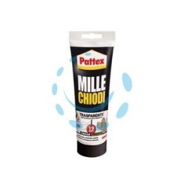 PATTEX MILLECHIODI TRASPARENTE IN TUBO PER INTERNI - gr.200