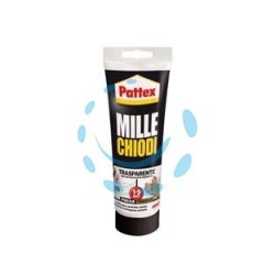 PATTEX MILLECHIODI TRASPARENTE IN TUBO PER INTERNI - gr.200