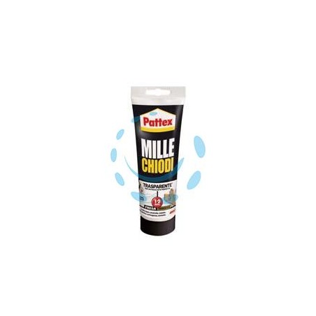 PATTEX MILLECHIODI TRASPARENTE IN TUBO PER INTERNI - gr.200