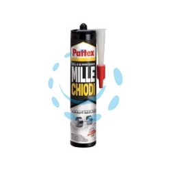PATTEX MILLECHIODI TRASPARENTE IN CARTUCCIA PER INTERNI - gr.310