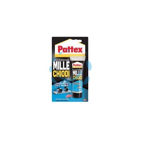 PATTEX MILLECHIODI WATER RESISTANT PER ESTERNI E INTERNI - gr.100