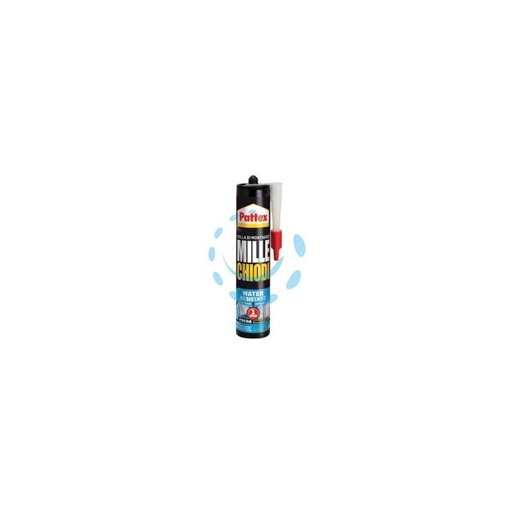 PATTEX MILLECHIODI WATER RESISTANT IN CARTUCCIA PER ESTERNI E INTERNI - gr.450