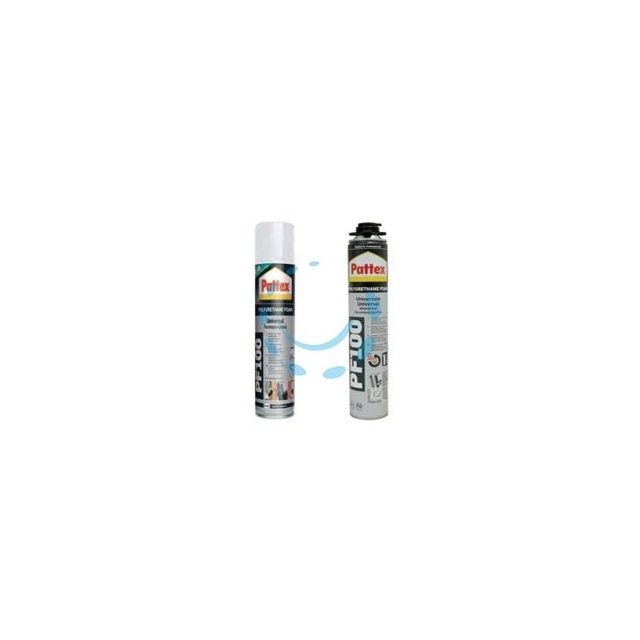 SCHIUMA POLIURETANICA UNIVERSALE PATTEX PF100 - ml.750 applicazione manuale