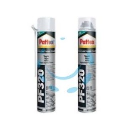 SCHIUMA POLIURETANICA PER TETTI E TEGOLE PATTEX PF 320 - ml.750 applicazione con pistola