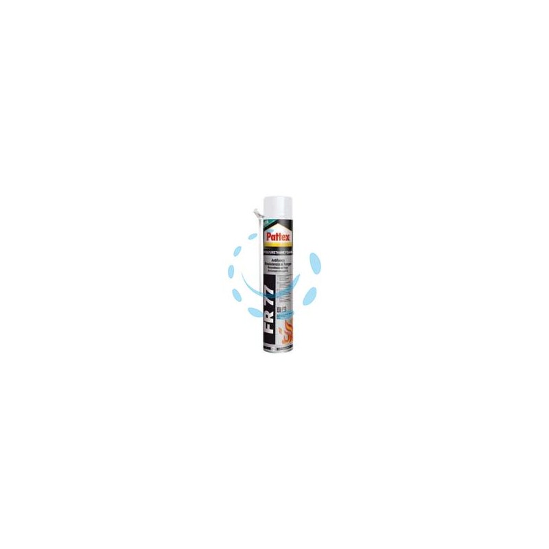 SCHIUMA POLIURETANICA ANTIFUOCO PATTEX FR 77 - ml.750 applicazione manuale