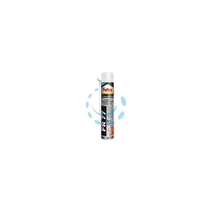 SCHIUMA POLIURETANICA ANTIFUOCO PATTEX FR 77 - ml.750 applicazione manuale