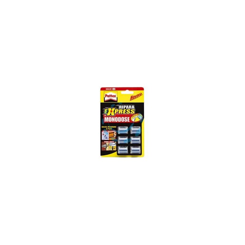 PATTEX RIPARA EXPRESS MONODOSE - gr.30 con 6 monodosi