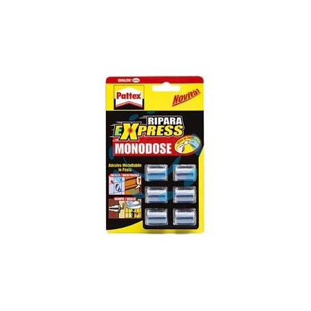 PATTEX RIPARA EXPRESS MONODOSE - gr.30 con 6 monodosi