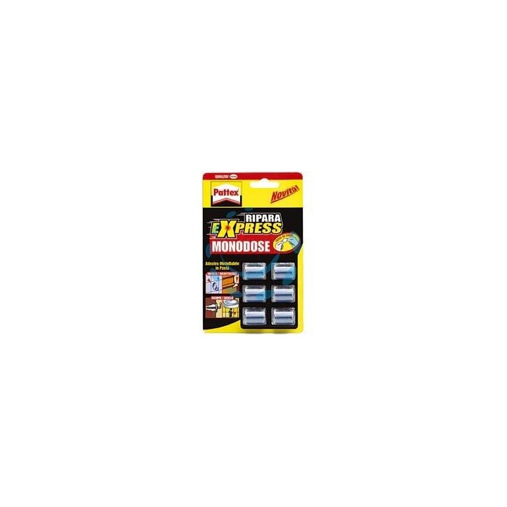 PATTEX RIPARA EXPRESS MONODOSE - gr.30 con 6 monodosi