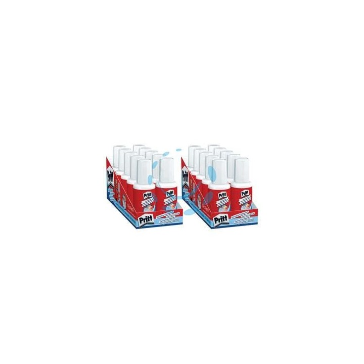 CORRETTORE PRITT FLUID CON PENNELLO - flacone da ml.20