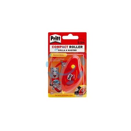 COLLA PRITT ROLLER COMPACT REMOVIBILE - nastro mt.10x8,4mm