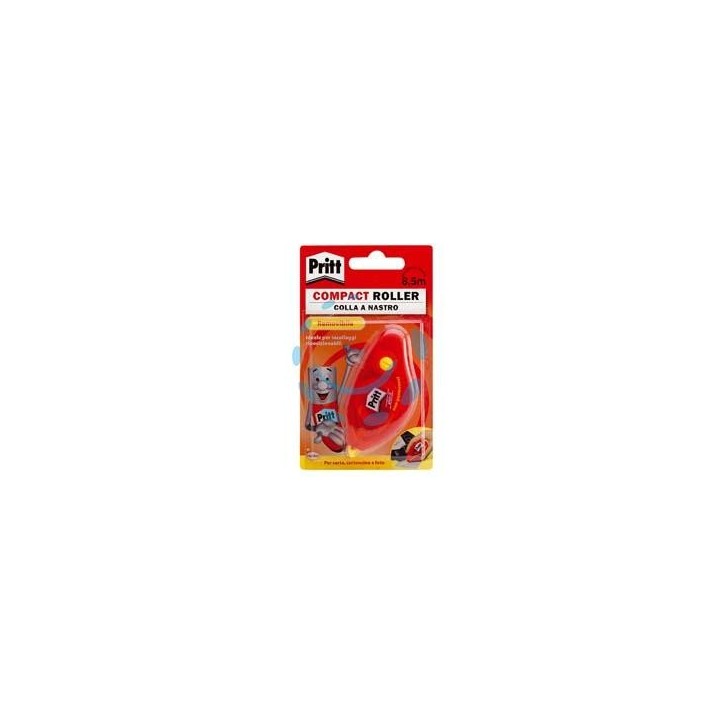 COLLA PRITT ROLLER COMPACT REMOVIBILE - nastro mt.10x8,4mm