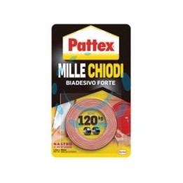 PATTEX NASTRO BIADESIVO MILLECHIODI TAPE - mm.19h. in rotoli da mt.1,5