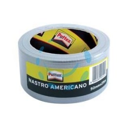 PATTEX NASTRO AMERICANO GRIGIO - mm.50h. in rotoli da mt.25