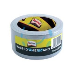 PATTEX NASTRO AMERICANO GRIGIO - mm.50h. in rotoli da mt.25