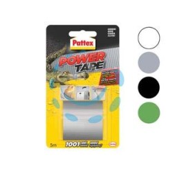 PATTEX NASTRO ADESIVO "POWER TAPE" - mm.50h. in rotoli da mt.5 colore grigio