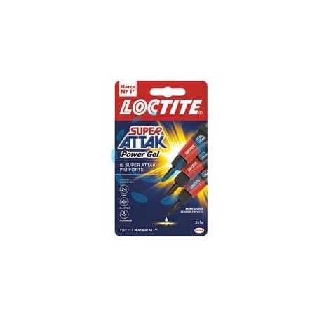 SUPER ATTAK POWER GEL MINO DOSI 3 X GR.1 