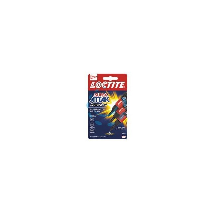 SUPER ATTAK POWER GEL MINO DOSI 3 X GR.1 