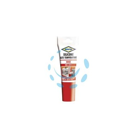 SILICONE ALTE TEMPERATURE ROSSO - ml.60