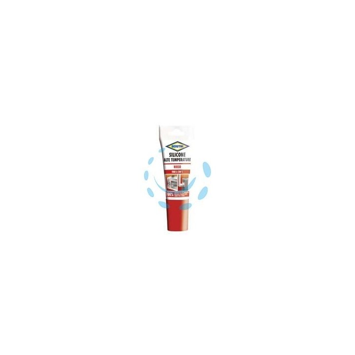 SILICONE ALTE TEMPERATURE ROSSO - ml.60