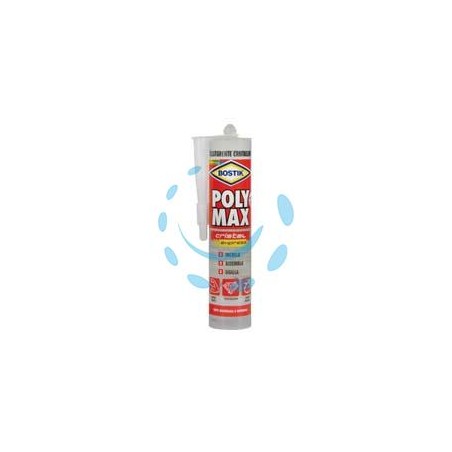 POLYMAX ORIGINAL EXPRESS TRASPARENTE CRISTALLINO IN CARTUCCIA + TONNO - gr.300 in cartuccia