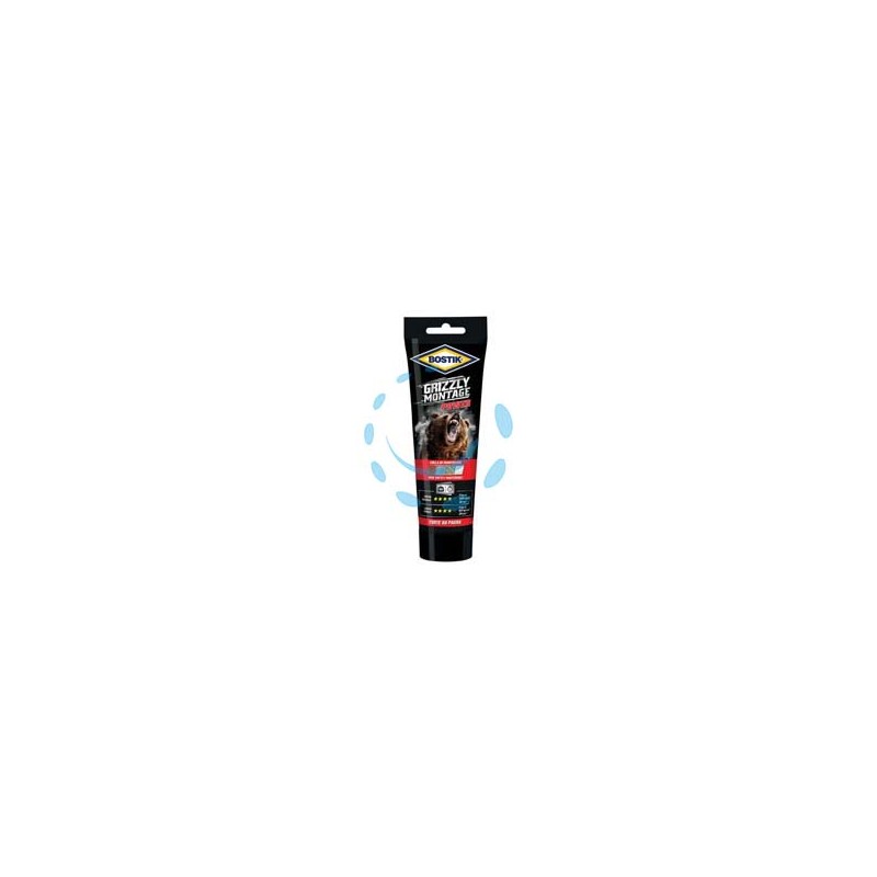 GRIZZLY MONTAGE POWER TUBO - gr.250 - bianco