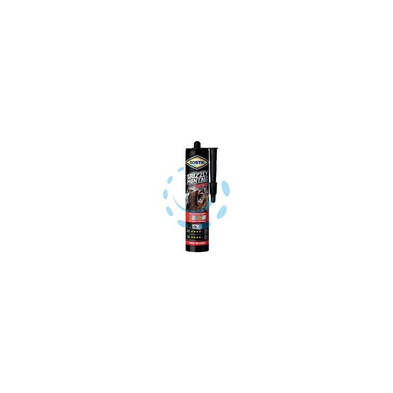 GRIZZLY MONTAGE POWER IN CARTUCCIA - gr.370 - bianco