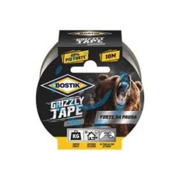 NASTRO ADESIVO TELATO GRIZZLY TAPE GRIGIO - mt.10x50mm.