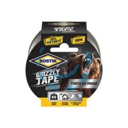 NASTRO ADESIVO TELATO GRIZZLY TAPE GRIGIO - mt.25x50mm.