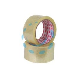 NASTRO IMBALLO ADESIVO RUMOROSO TRASPARENTE - mt.66 - mm.50h. spess. 43 micron