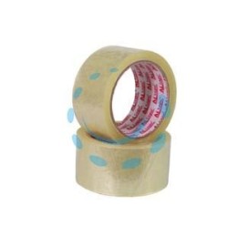 NASTRO IMBALLO ADESIVO TRASPARENTE SILENZIOSO - mt.66 - mm.50h. spessore 43 micron silenzioso