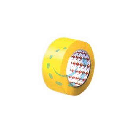 NASTRO ADESIVO IN PVC GIALLO - mm.50h. rotoli da mt.33