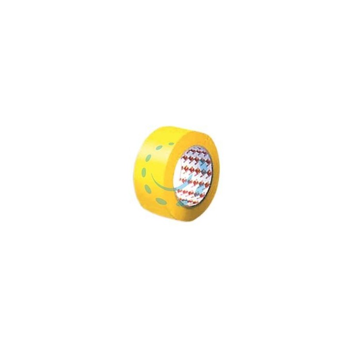 NASTRO ADESIVO IN PVC GIALLO - mm.50h. rotoli da mt.33