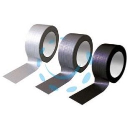 NASTRO TELATO TIPO AMERICA - mm.50h. in rotoli da mt.10 colore bianco