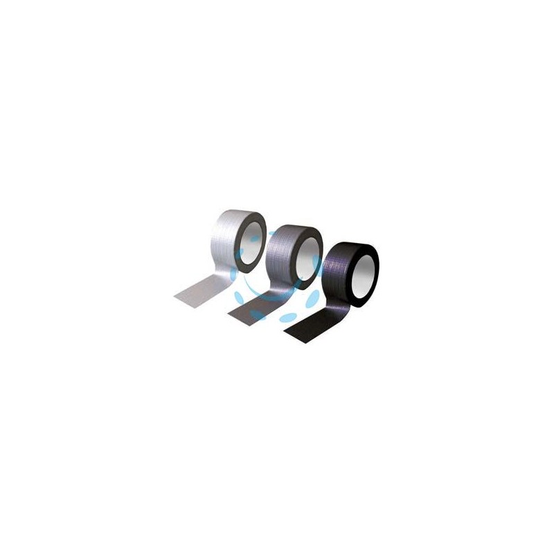 NASTRO TELATO TIPO AMERICA - mm.50h. in rotoli da mt.5 colore grigio