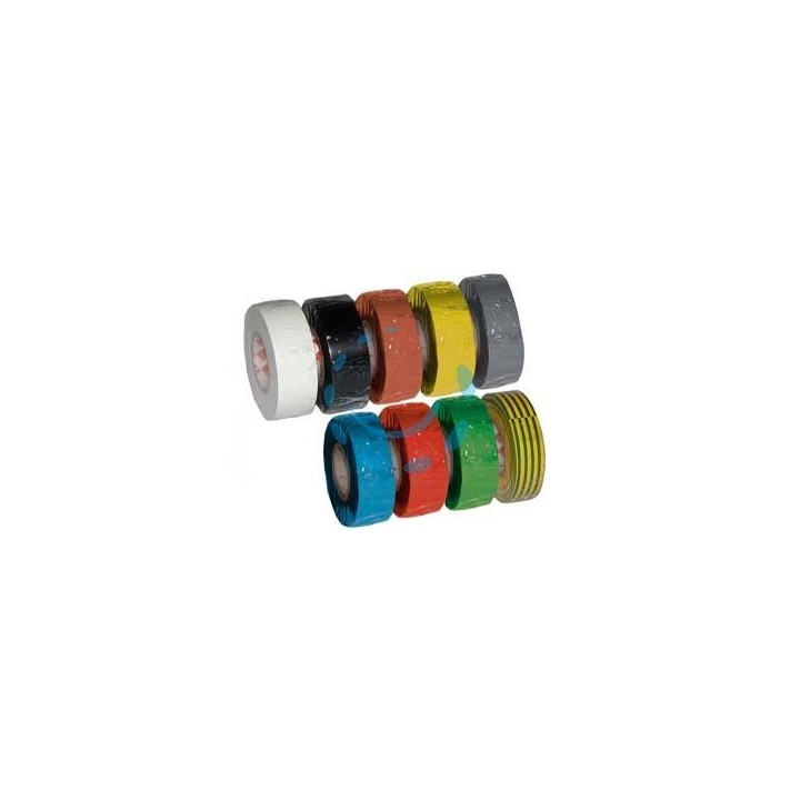 NASTRO ISOLANTE SPESSORE MM.0,13 - mm.15x10mt. colore grigio