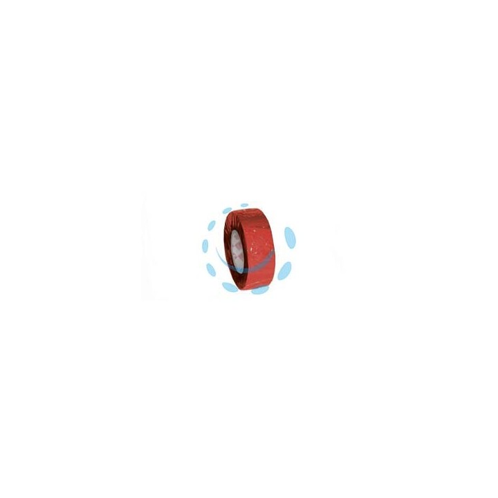 NASTRO ISOLANTE SPESSORE MM.0,15 - mm.15x10mt. colore rosso