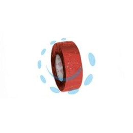 NASTRO ISOLANTE SPESSORE MM.0,15 - mm.25x25mt. colore rosso